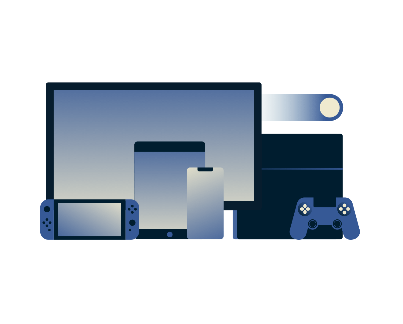 Dispositivos para jogos.