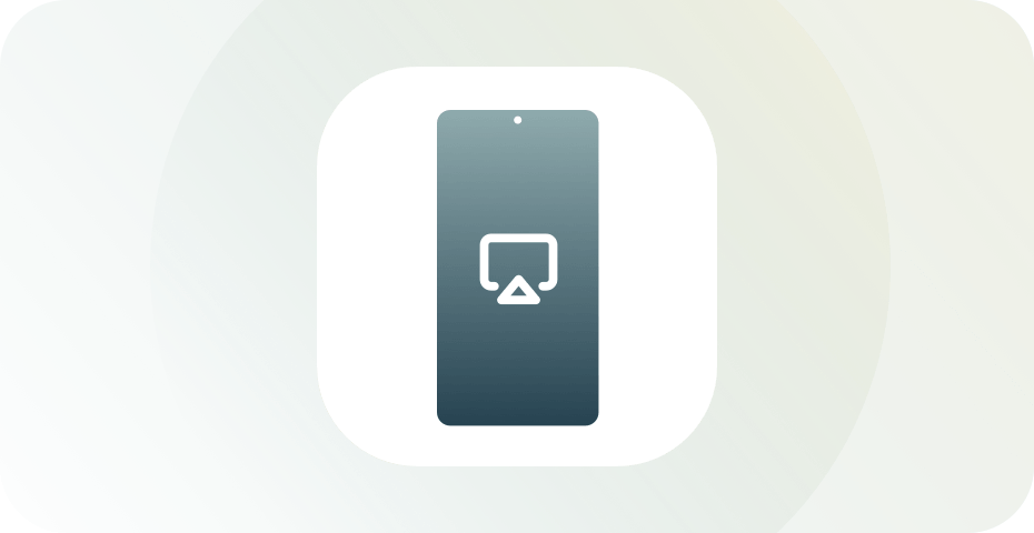 มิเรอร์หรือแคสต์ไปยังทีวีด้วย VPN