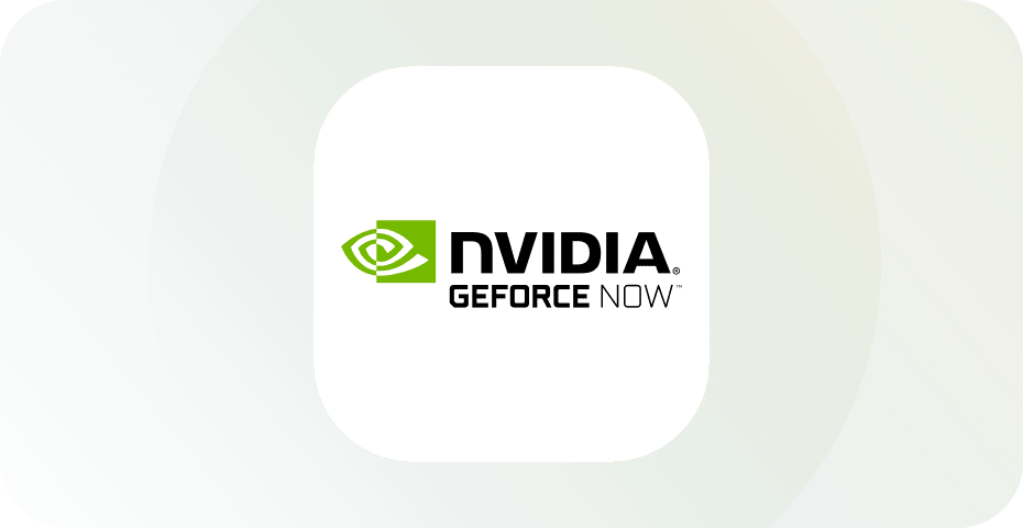 โลโก้ Nvidia GeForce Now 