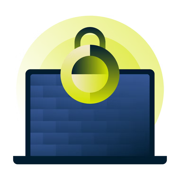 フォルダーアイコンの上に十字マーク