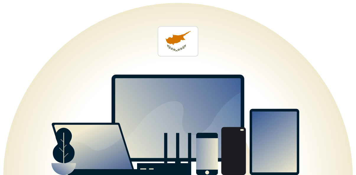 VPN ไซปรัสปกป้องความหลากหลายของอุปกรณ์