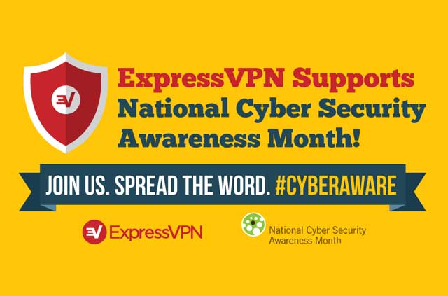 Celebrate National Cyber Security Month 2015 with ExpressVPN!