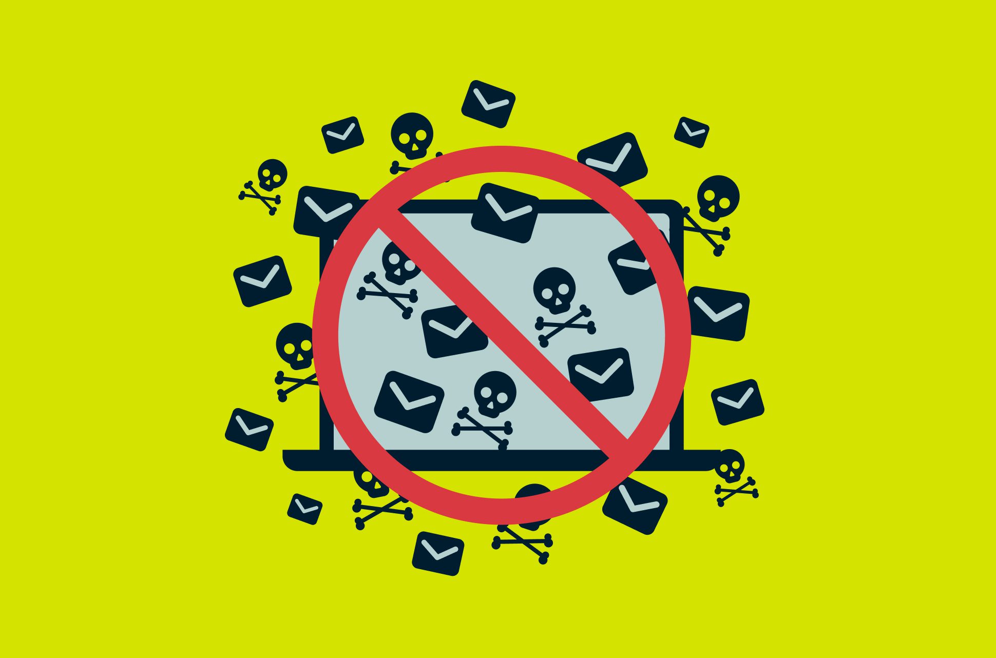 How to stop receiving spam emails