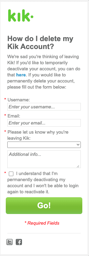 Delete Kik_Step 2