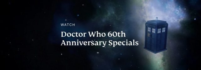 Come guardare gli episodi speciali per il 60° anniversario di Doctor Who
