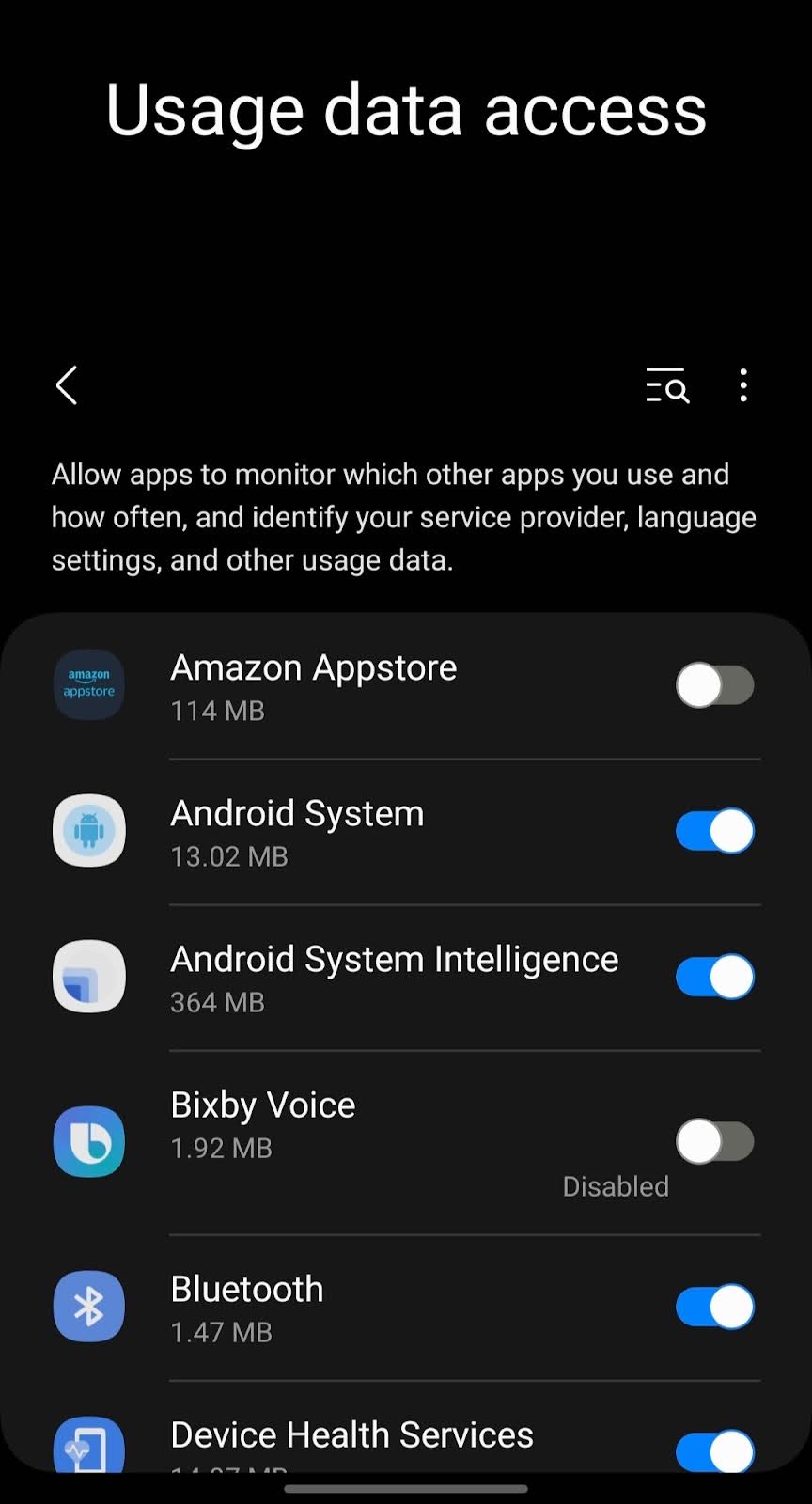 utilisation data smartphone