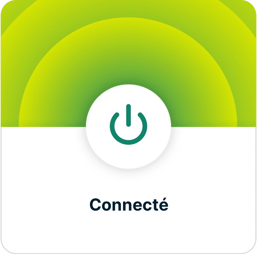 Installer le VPN étape 3. Application connectée.